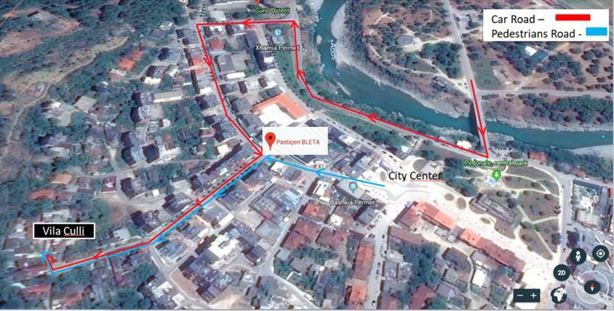 Vila Culli Përmet Esterno foto